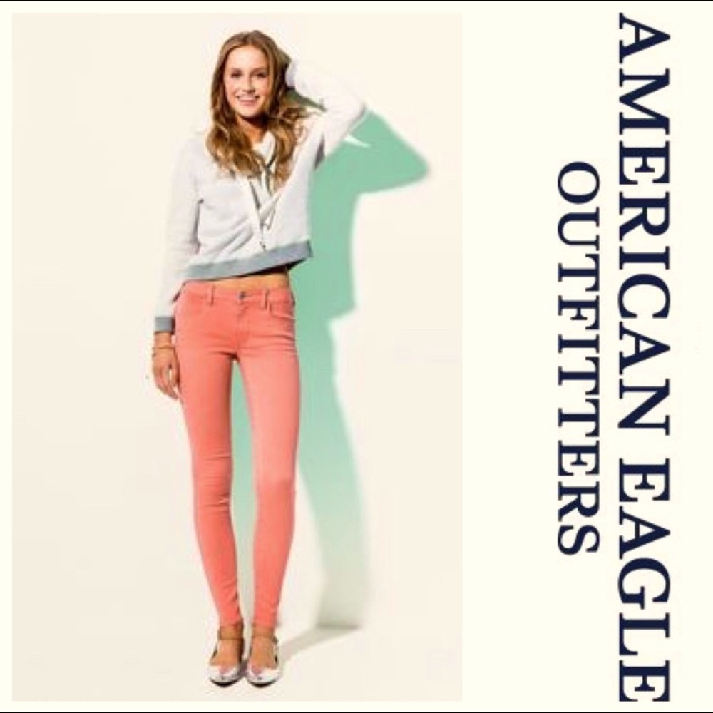 American Eagle High Rise Super Super Stretch Jegging, size 6